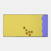 抽象芸術の貝殻 デスクマット (正面)