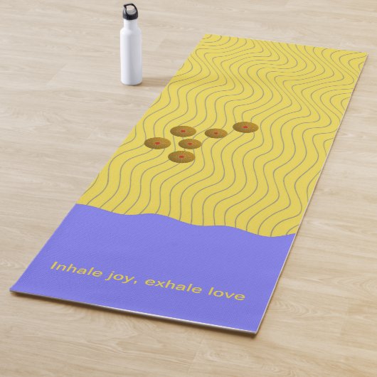 抽象芸術の貝殻 ヨガマット (インサイチュ)