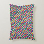 抽象芸術の質感と鳥。 アクセントクッション (正面(垂直))