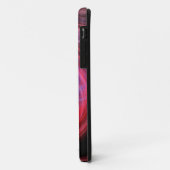 抽象芸術の赤い波 Case-Mate iPhoneケース (裏面/左)
