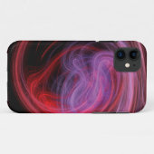 抽象芸術の赤い波 Case-Mate iPhoneケース (裏面(横))