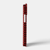 抽象芸術の赤と黒 Case-Mate iPhoneケース (裏面 / 右)