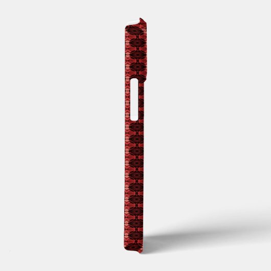 抽象芸術の赤と黒 Case-Mate iPhoneケース (裏面 / 右)