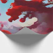 抽象芸術の赤木 ラッピングペーパー (角)