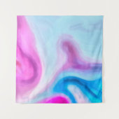 抽象芸術の超現実的な背景非常にカラフル タペストリー (正面(横))