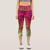 抽象芸術の輪 カプリレギンス (正面)