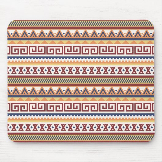 抽象芸術の部族のパタアステカーン マウスパッド (正面)