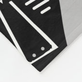 抽象芸術の部族的マスク フリースブランケット (角)