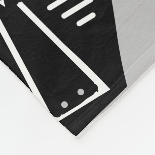 抽象芸術の部族的マスク フリースブランケット (角)