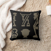 抽象芸術の部族芸術 クッション (ブランケット)