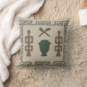 抽象芸術の部族芸術 クッション (ブランケット)