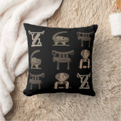 抽象芸術の部族芸術 クッション (ブランケット)