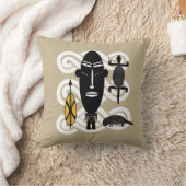 抽象芸術の部族芸術 クッション (ブランケット)