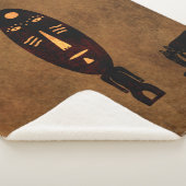 抽象芸術の部族芸術 シェルパブランケット (3/4)