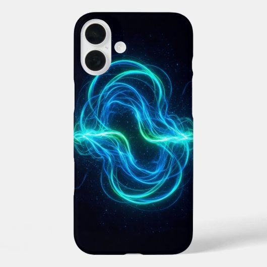 抽象芸術の重力波 Case-Mate iPhoneケース (裏面)