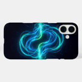 抽象芸術の重力波 Case-Mate iPhoneケース (裏面 (横))