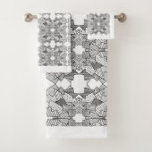 抽象芸術の重複 バスタオルセット (インサイチュ)