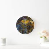 抽象芸術の閉鎖 ラウンド壁時計 (ホーム)