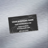 抽象芸術の雲のVapeの店 マグネット名刺 (インサイチュ)