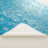 抽象芸術の青いライト芸術的、背景。 シェルパブランケット (3/4)