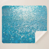 抽象芸術の青いライト芸術的、背景。 シェルパブランケット (正面(横))