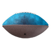 抽象芸術の青い背景 アメリカンフットボール (回転270)