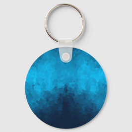 抽象芸術の青い背景 キーホルダー
