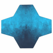 抽象芸術の青い背景 サッカーボール (フラット)