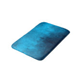 抽象芸術の青い背景 バスマット (アングル)