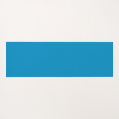 抽象芸術の青い背景 ヨガマット (裏面(横))