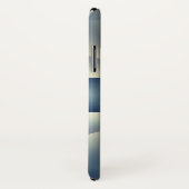 抽象芸術の青十字 Case-Mate iPhoneケース (裏面/右)