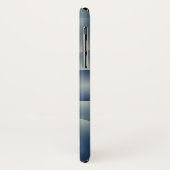 抽象芸術の青十字 Case-Mate iPhoneケース (裏面/左)