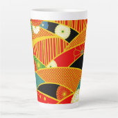 抽象芸術の風景 カフェラテマグ (正面)