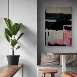 抽象芸術の風景"静かな世界"。キャンバス印刷 キャンバスプリント