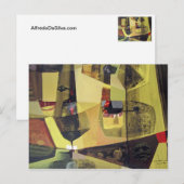 抽象芸術の風景Potosiボリビア30x22.6 ポストカード (正面/裏面)