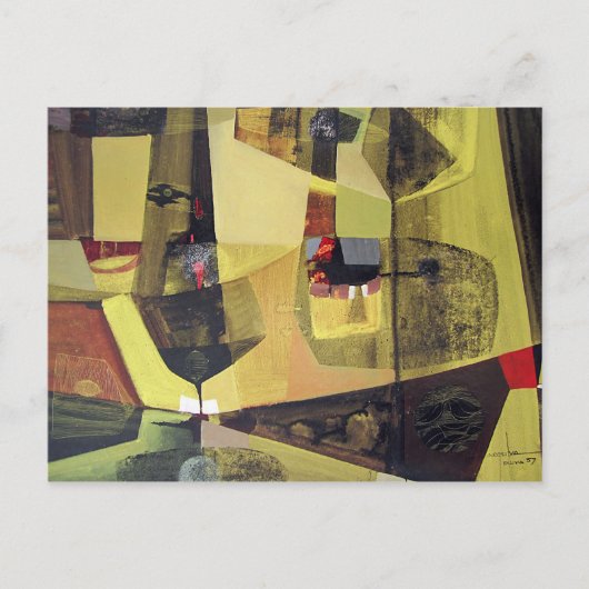 抽象芸術の風景Potosiボリビア30x22.6 ポストカード (正面)