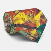 抽象芸術の首輪 ネクタイ (ロール)