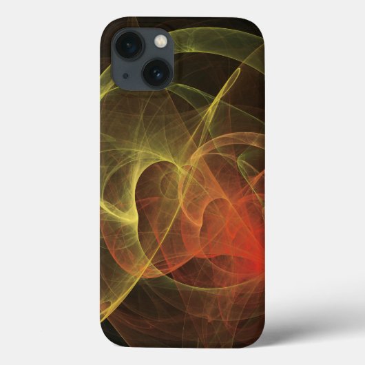 抽象芸術の魔法の炎 Case-Mate iPhoneケース (裏面)