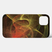 抽象芸術の魔法の炎 Case-Mate iPhoneケース (裏面 (横))