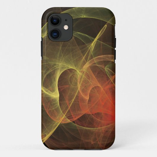 抽象芸術の魔法の炎 Case-Mate iPhoneケース (裏面)