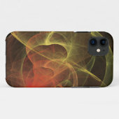 抽象芸術の魔法の炎 Case-Mate iPhoneケース (裏面(横))