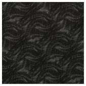 抽象芸術の黒い旋回パターン ファブリック (見本)