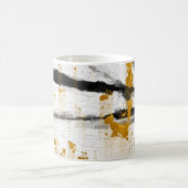 抽象芸術の2014-1年のコーヒー・マグ コーヒーマグカップ (中央)