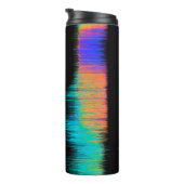 抽象芸術のLED画面の画像。ビデオが壊れています タンブラー (回転右)