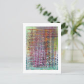 抽象芸術はがき ポストカード (スタンド正面)