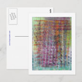 抽象芸術はがき ポストカード (正面/裏面)