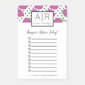 抽象芸術はっきりしたイチゴ ポストイット (正面)