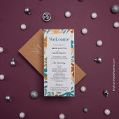 抽象芸術はっきりしたブライト・ワイルドフラワー結婚の台本の男たち プログラム