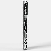 抽象芸術はっきりしたライオン顔イラストレーション Case-Mate iPhoneケース (裏面 / 右)