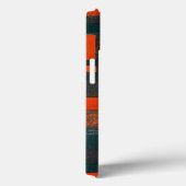 抽象芸術はっきりしたレッドとブラック・アート Case-Mate iPhoneケース (裏面 / 右)